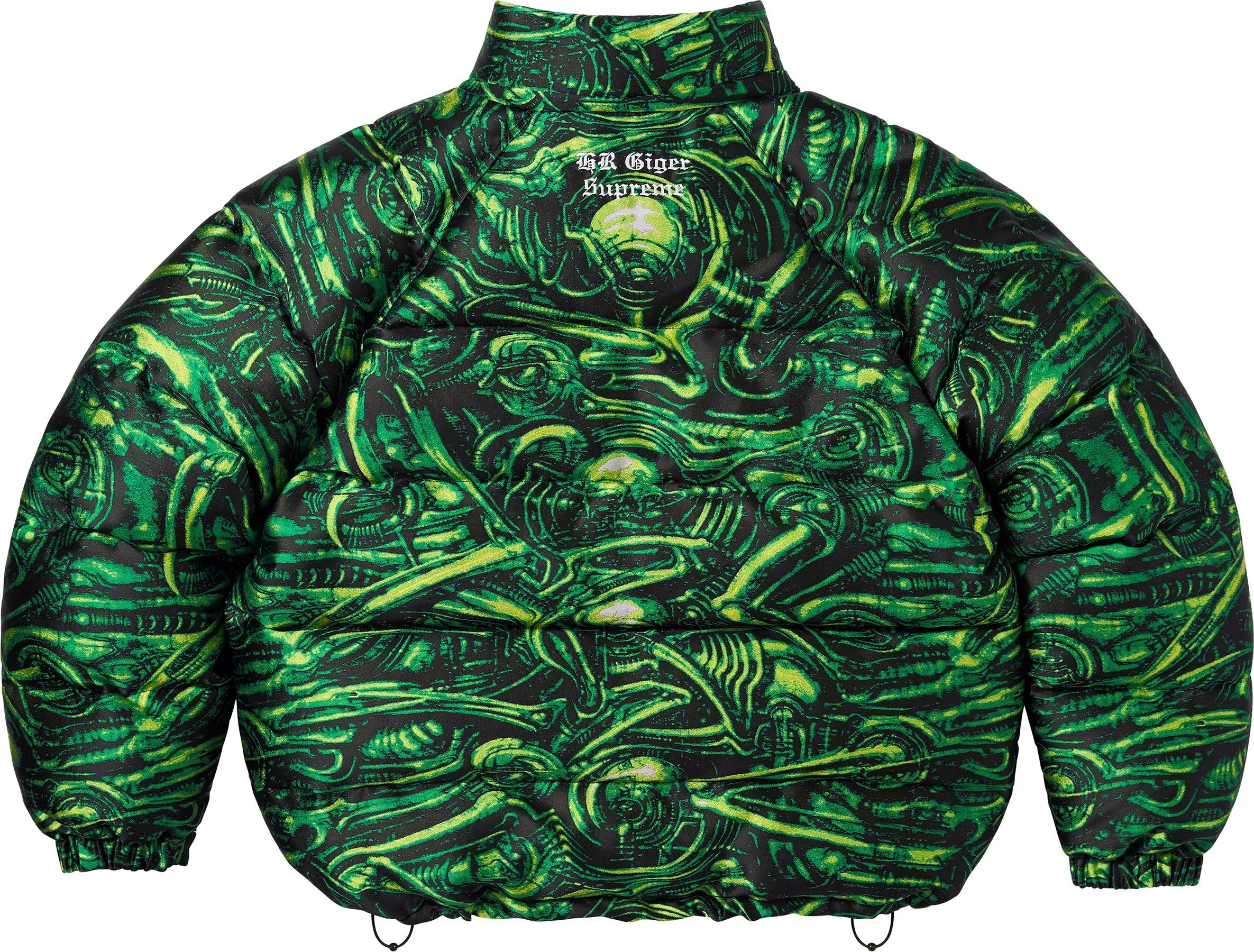 H.R. Giger Jacquard Down Puffer Jacket view 22